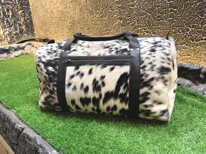 Genuine Cowhide Holdall Bag