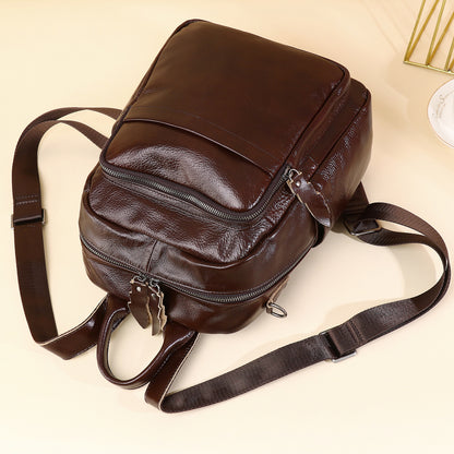 designer leather backpacks for women