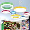 Modern Circular LED Pendant Light Ceiling Chandelier