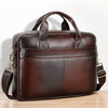 Genuine Leather Business  Office Bag for Men