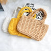 small cotton crochet summer bag