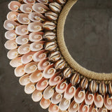 Pink conch papua decorative shell necklace