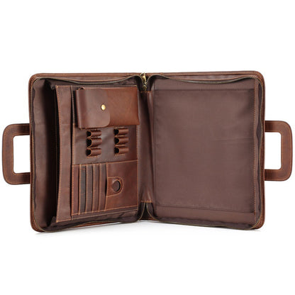 Leather Organizer 13.3-Inch Business Portfolio Case