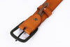 Western Leather Bullet Belt with Studded Punk