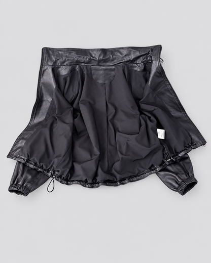 Women’s Leather Jacket Genuine Sheepskin Lightweight Relaxed Short Style