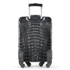 Crocodile Leather Trolley Suitcase for Business & Travel