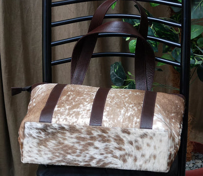 Cowhide Leather Large Shoulder Bag