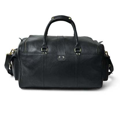 extra large leather duffle bag