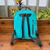 Cowhide Suede Backpack With Tooled Pockets