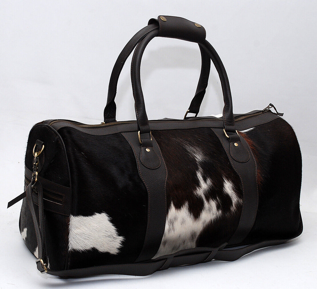 weekender duffle bag cowhide
