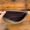 Western Hand Tooled Leather Waist Purse Fanny Bag