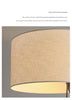 Spanish Designer Adjustable Floor Lamp with Fabric Shade