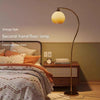 French Antique Floor Lamp Sunset Gradient Glass Standing Light