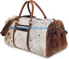 Handmade Cowhide Leather Duffel Bag