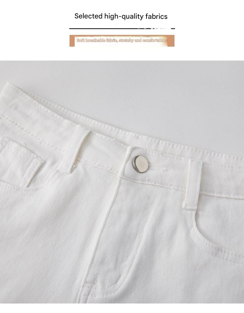 high waisted zipper fly shorts