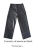 High Rise Leather Elephant Style Pants Straight Leg Midi Culotte