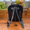 Tooled Leather Backpack Suede