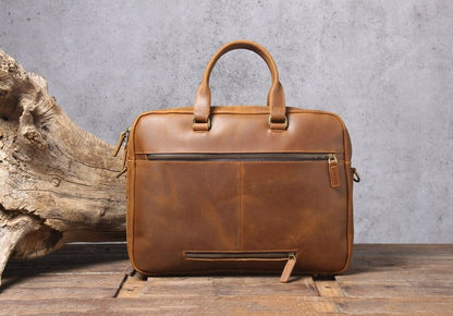 leather messenger bag for men