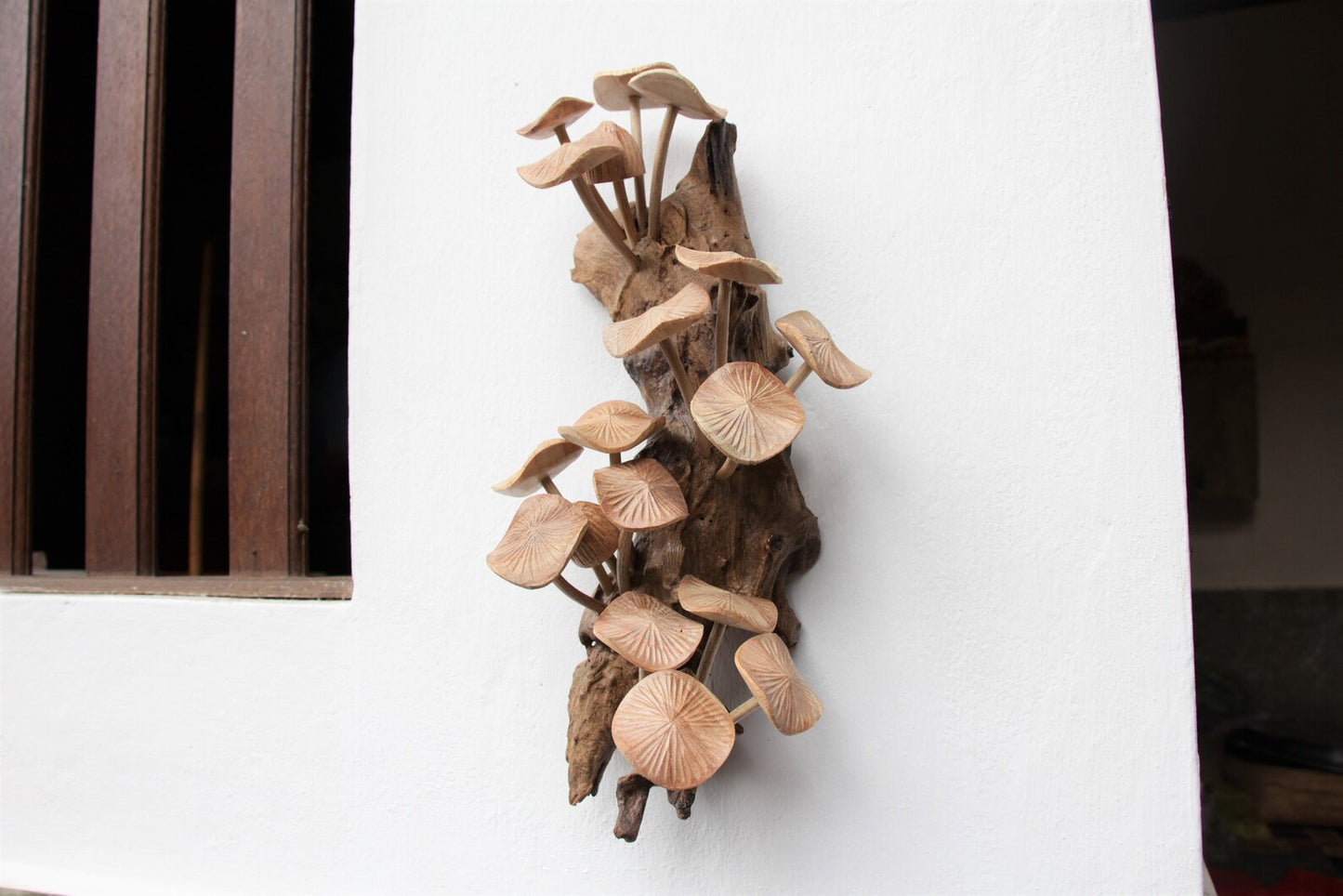 Large Mushroom Wall Decor Wooden