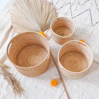 Wicker Storage Rattan Decorative Baskets