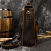 All genuine leather backpack