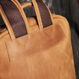 Premium Leather Office Backpack