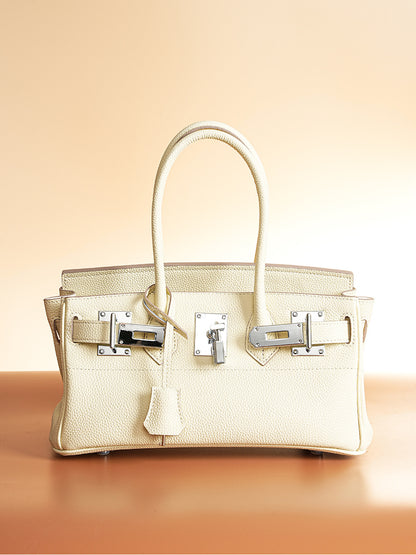 women's genuine leather work handbags