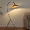 Wabi-Sabi Rattan Floor Lamp Nordic Corner Light
