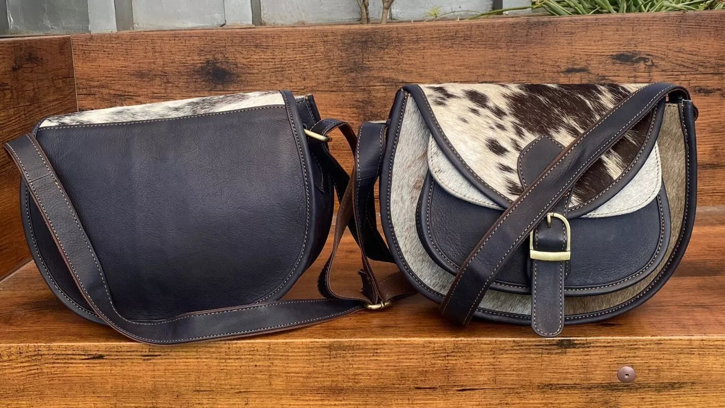 Mini Cowhide Crossbody Purse