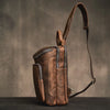 Genuine Leather Crossbody Chest Bag