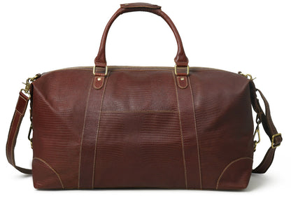 Genuine Cowhide Leather Travel Gym Duffle Bag