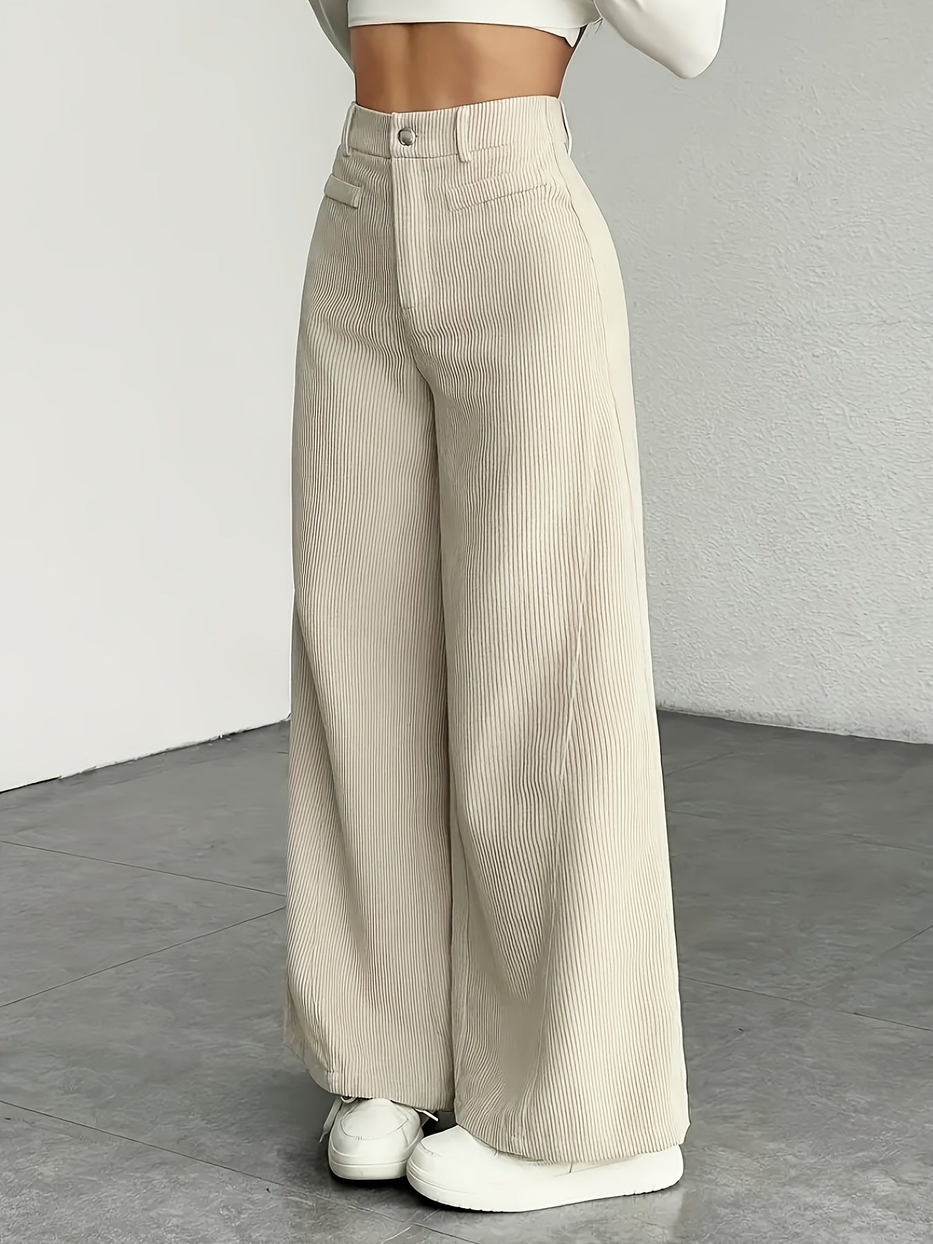 Women Causal Pants Wide Leg