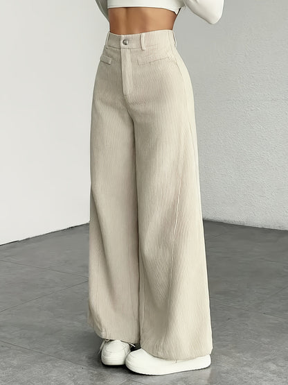 Women Causal Pants Wide Leg