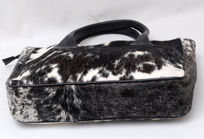 Cowhide Tote Handbag Purse