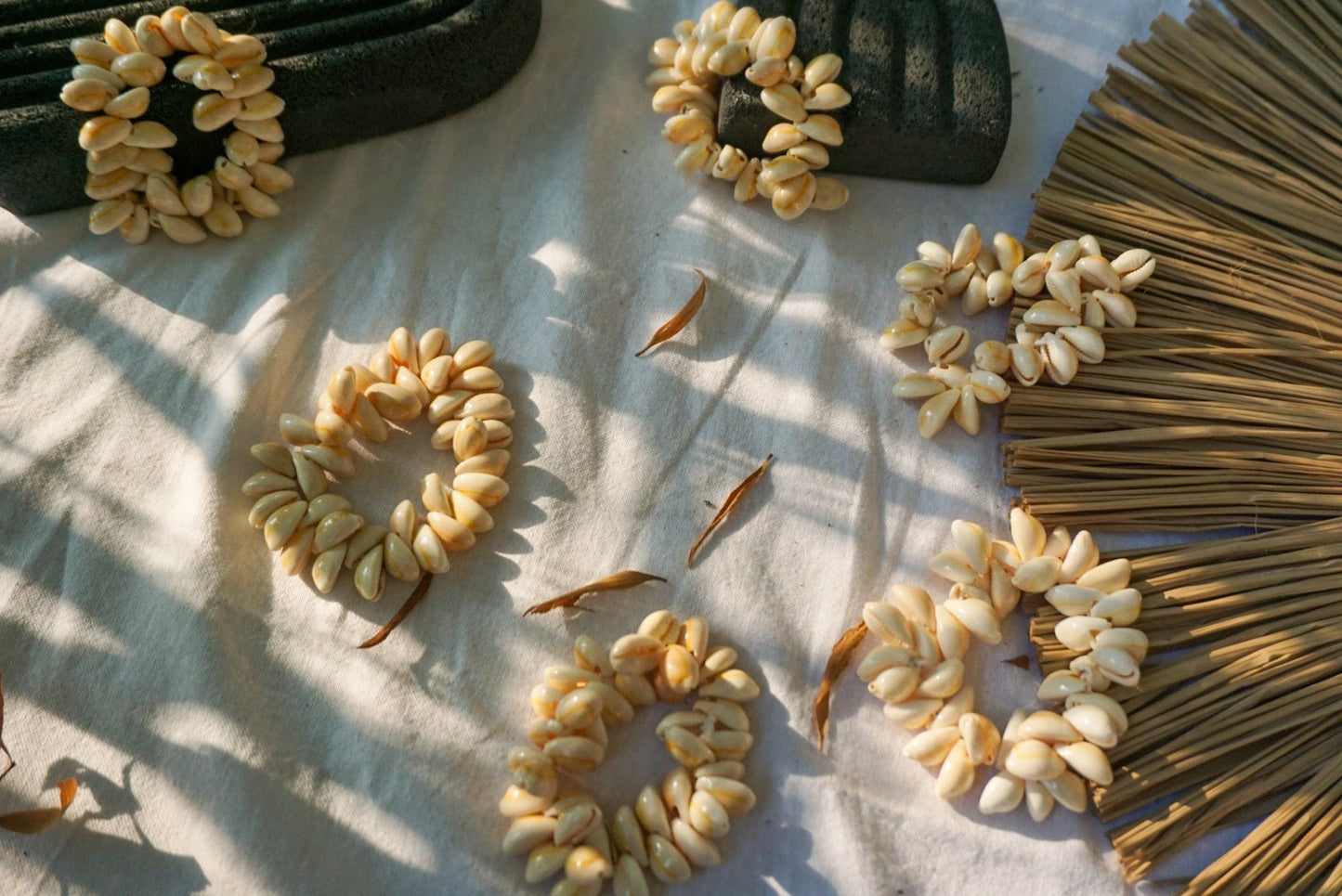 Beach shells napkin ring Wedding Decor