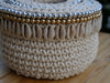 Macrame Crochet Sea Shells Baskets