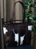 Tricolor Cowhide Leather Large Shoulder Bag