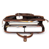 Men’s Leather Shoulder Bag Messenger Briefcase Laptop Bag
