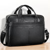 Genuine Leather Business  Office Bag for Men
