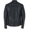 Men Biker Leather Jacket Zipped Style