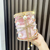 Women's Cage Evening Bag with Rhinestone Chain