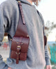 Handmade Shoulder Harness Leather Bag