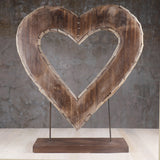 The Driftwood Lonely Heart Contemporary Tabletop