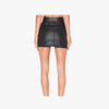 Genuine Black Leather Mini Skirt