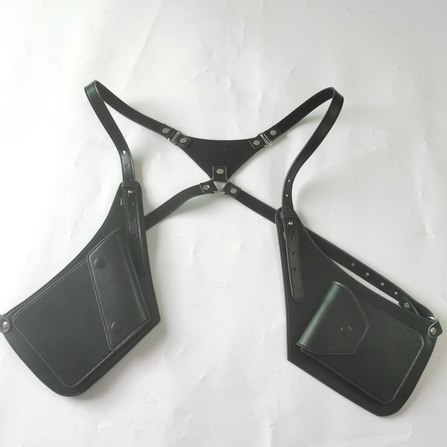 Genuine Leather Shoulder Underarm Anti Theft Holster Bag