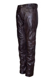 Leather Motorcycle Pants Slim Fit