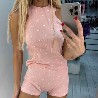 shorts and tank top lounge sets women