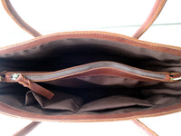 Real Natural Cowhide Fur Handbag