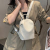 Women Mini Leather Backpack Purse Bag