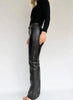 Women's Real Leather Cigarette Pants